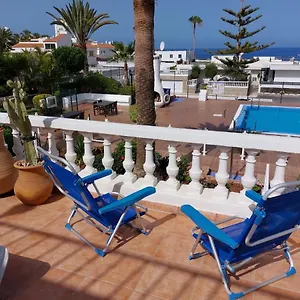 First Line Floor With Amazing Sea View Air Conditioned Just 50m From The , Costa Adeje (Tenerife) Spain